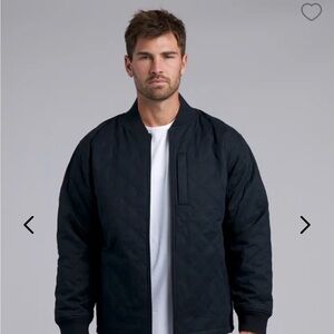 BYLT Basics Men's Hi Lo Reversable Bomber Jacket